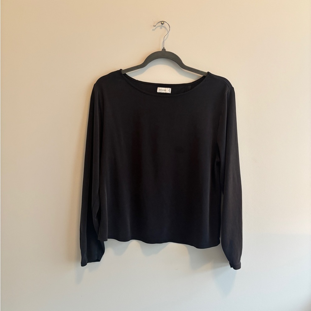 Gentle Fawn Brushed Open Back Shirt - Small